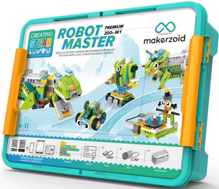 Конструктор Makerzoid Robot Master Premium MKZ-RM-PM Конструктор Makerzoid Robot Master Premium MKZ-RM-PM