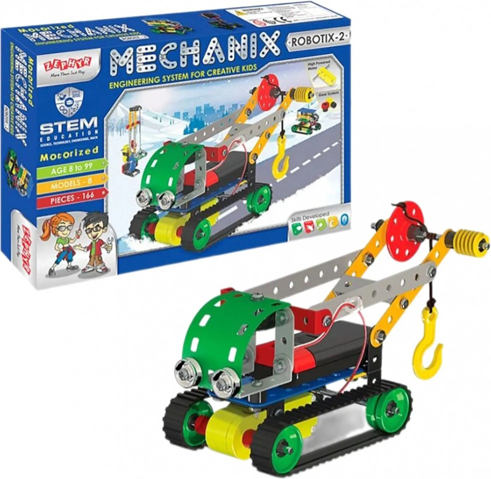 Конструктор Zephyr Robotix 2 1063