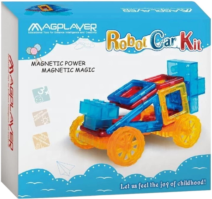 Конструктор Magplayer Robot Car Kit MPX-32 Конструктор Magplayer Robot Car Kit MPX-32