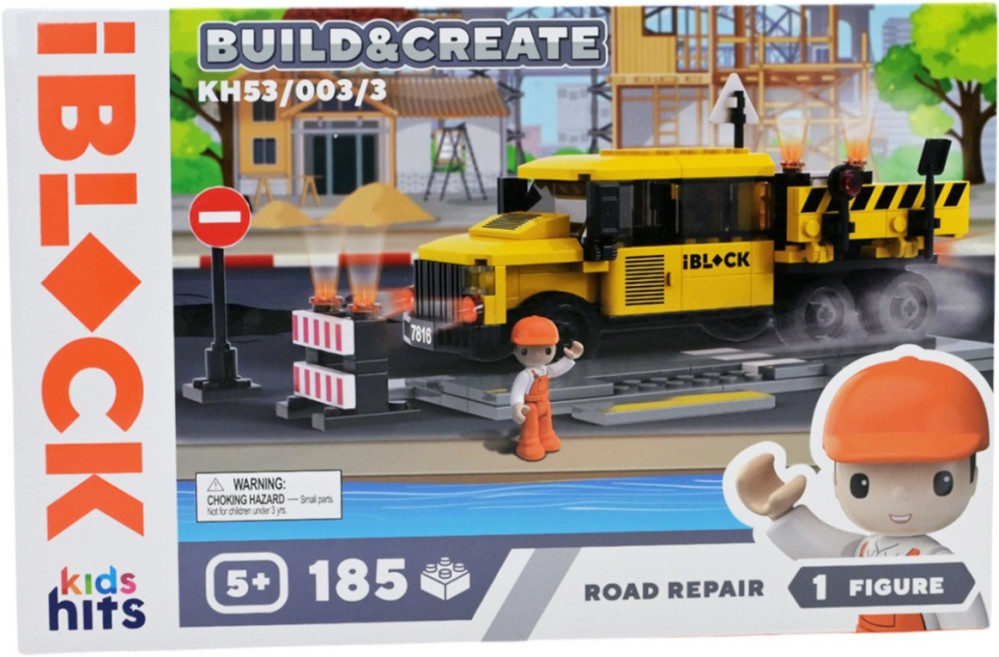 Конструктор iBlock Road Repair KH53/003/3