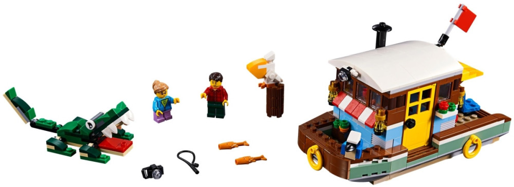 Конструктор Lego Riverside Houseboat 31093