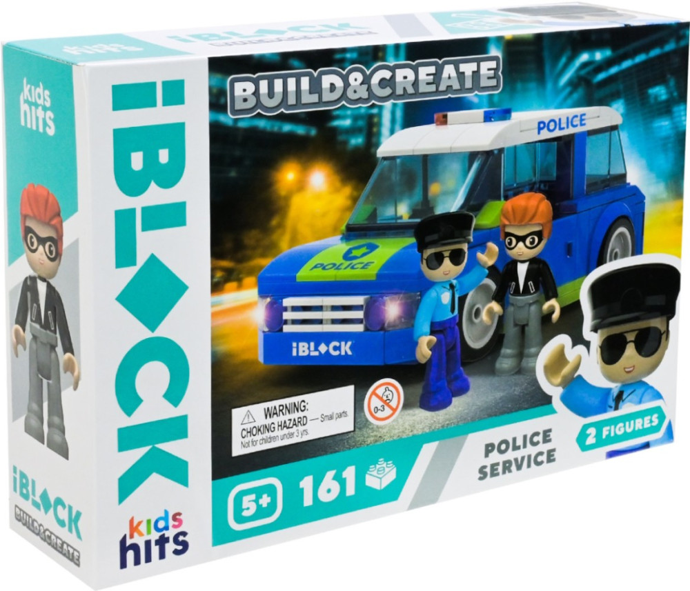 Конструктор iBlock Police Service KH17/001/2