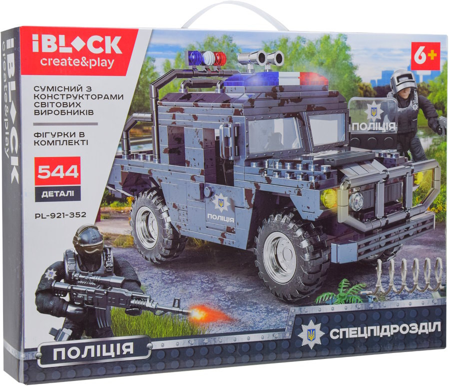 Конструктор iBlock Police PL-921-352