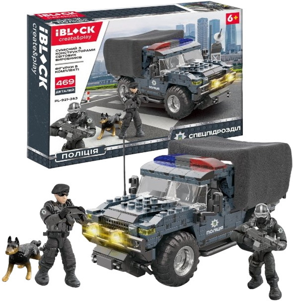 Конструктор iBlock Police PL-921-353