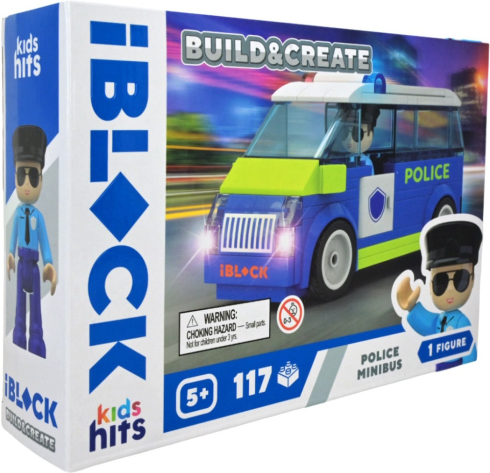 Конструктор iBlock Police Minibus KH41/002/4