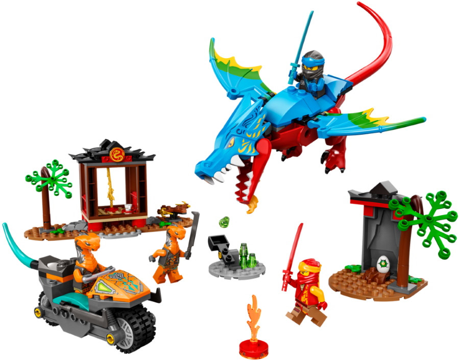 Конструктор Lego Ninja Dragon Temple 71759