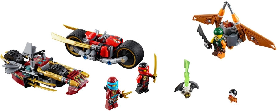 Конструктор Lego Ninja Bike Chase 70600