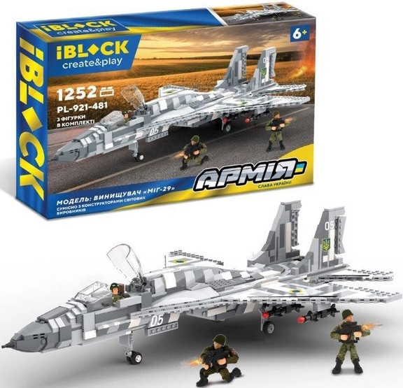 Конструктор iBlock MiG-29 PL-921-481