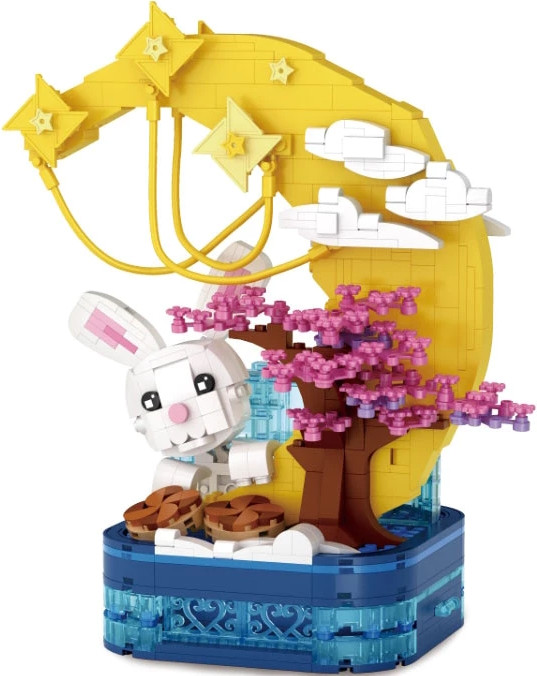 Конструктор LOZ Mid Autumn Festival Moon Rabbit Pen Holder 1230 Конструктор LOZ Mid Autumn Festival Moon Rabbit Pen Holder 1230