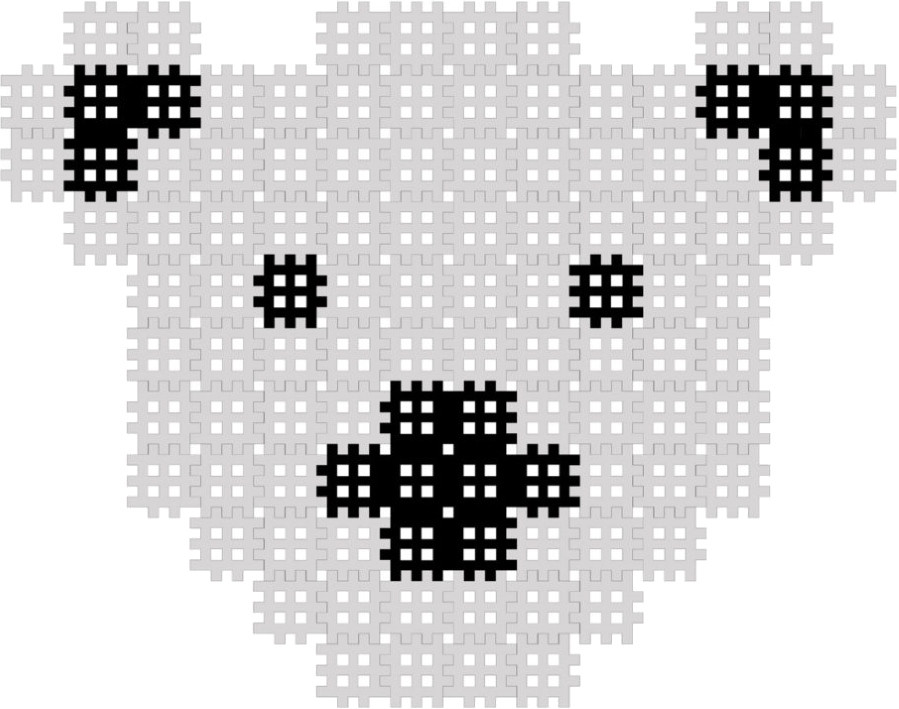 Конструктор Marioinex Micro Waffle Koala 903445