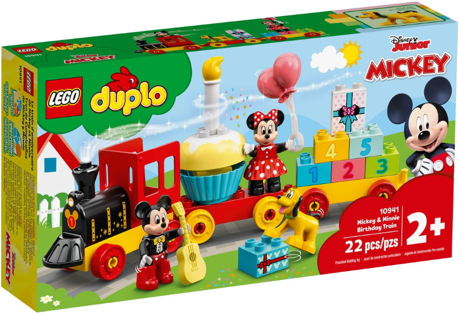 Конструктор Lego Mickey and Minnie Birthday Train 10941
