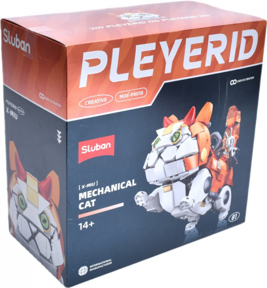 Конструктор Sluban Mechanical Cat M38-P8018