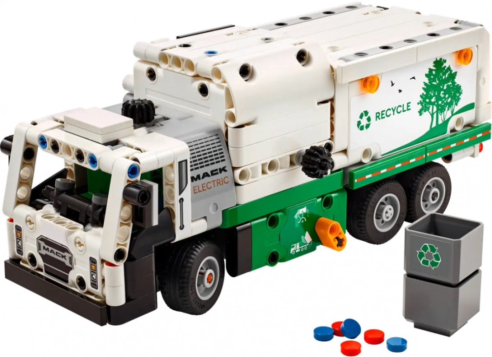 Конструктор Lego Mack LR Electric Garbage Truck 42167