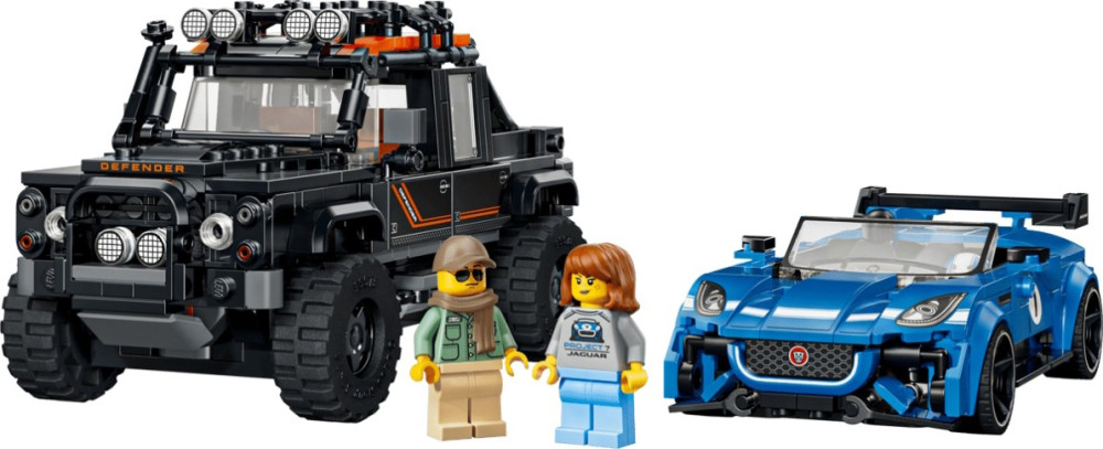 Конструктор Lego Jaguar Project 7 and Land Rover Defender 77264