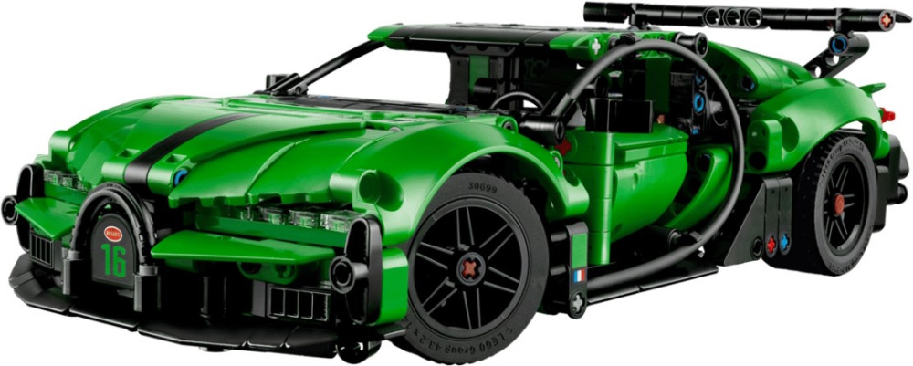 Конструктор Lego Green Bugatti Chiron Pur Sport Hypercar 42241