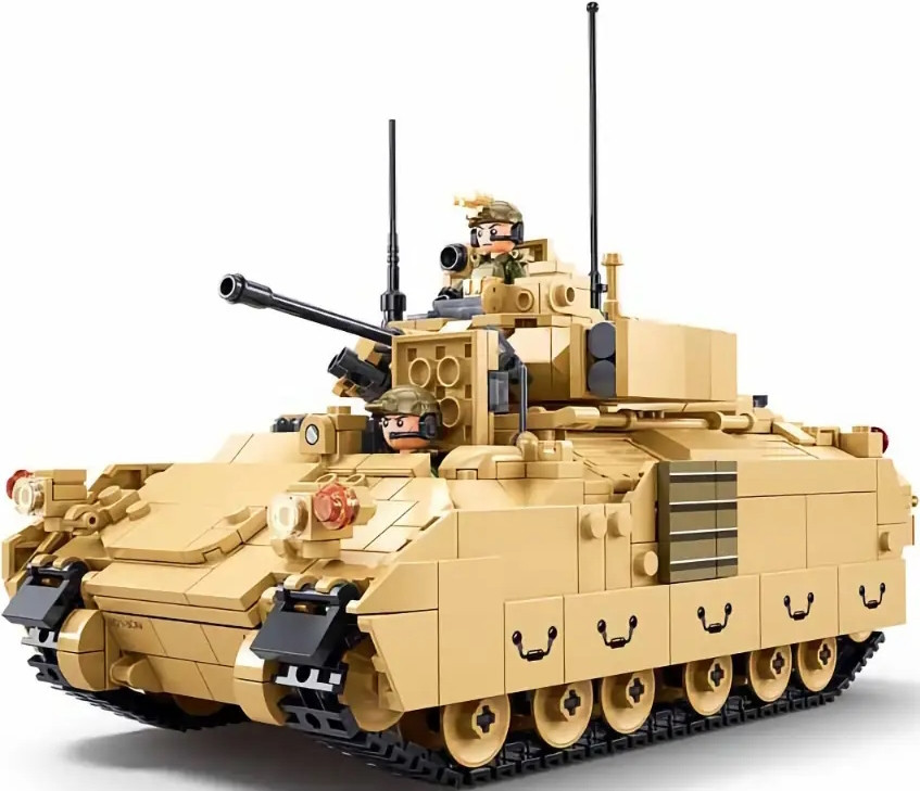 Конструктор Sluban M3A3S Bradley M38-B1363
