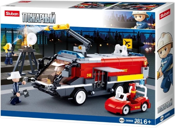 Конструктор Sluban Fire Engine M38-B0808
