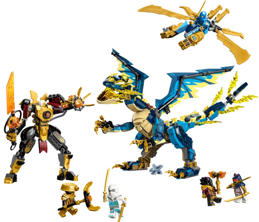 Конструктор Lego Elemental Dragon vs. The Empress Mech 71796