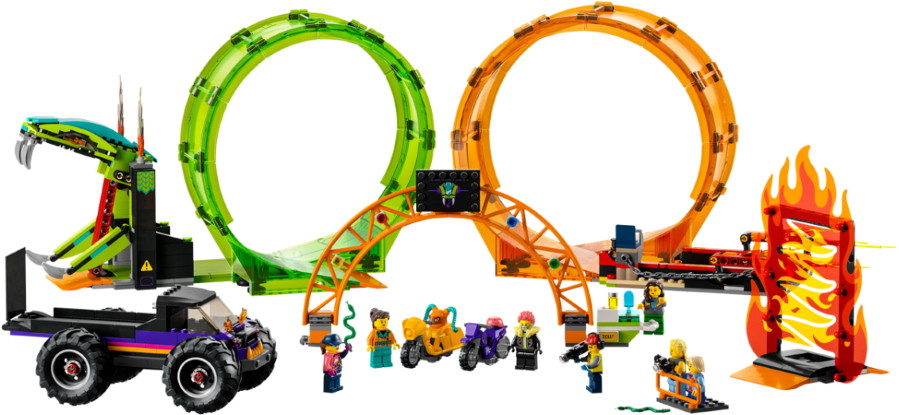 Конструктор Lego Double Loop Stunt Arena 60339