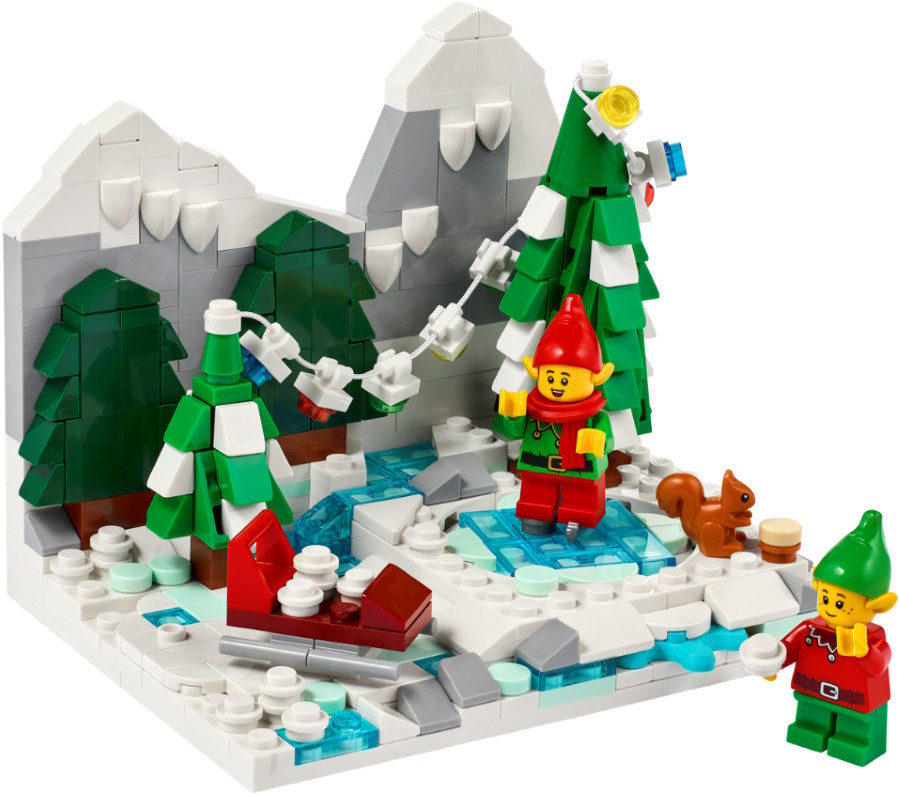 Конструктор Lego Winter Elves Scene 40564