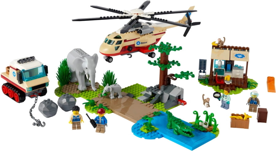 Конструктор Lego Wildlife Rescue Operation 60302