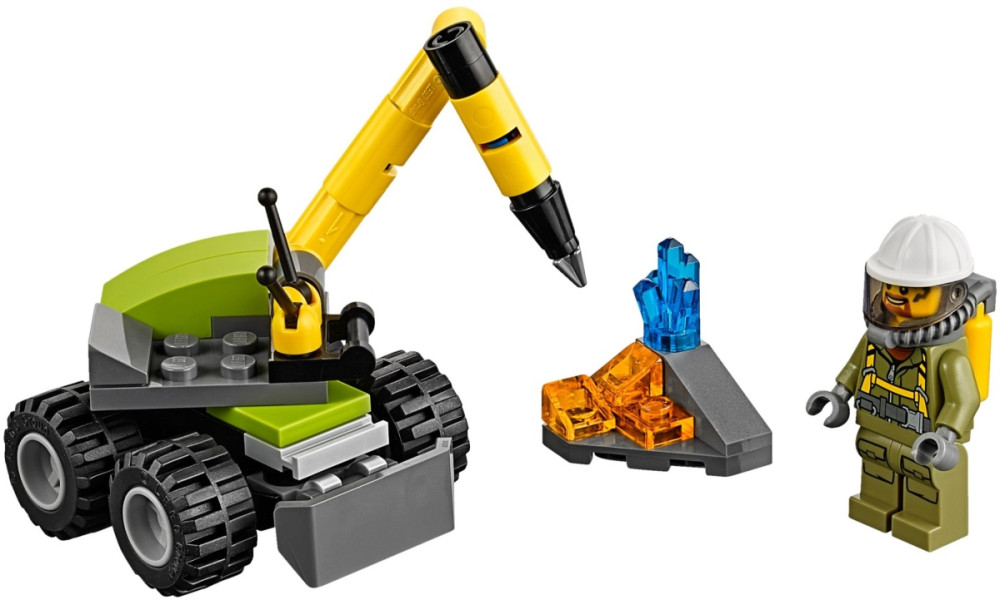 Конструктор Lego Volcano Jackhammer 30350