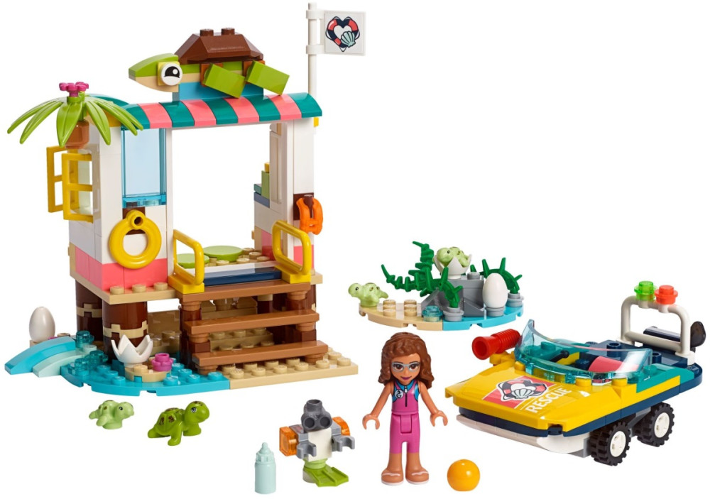 Конструктор Lego Turtles Rescue Mission 41376