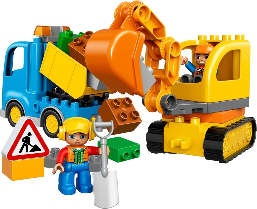 Конструктор Lego Truck and Tracked Excavator 10812