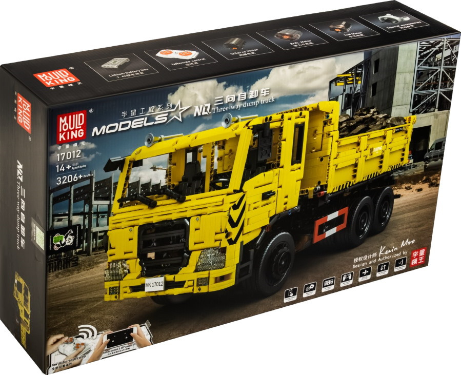 Конструктор Mould King Three-way Dump Truck 17012