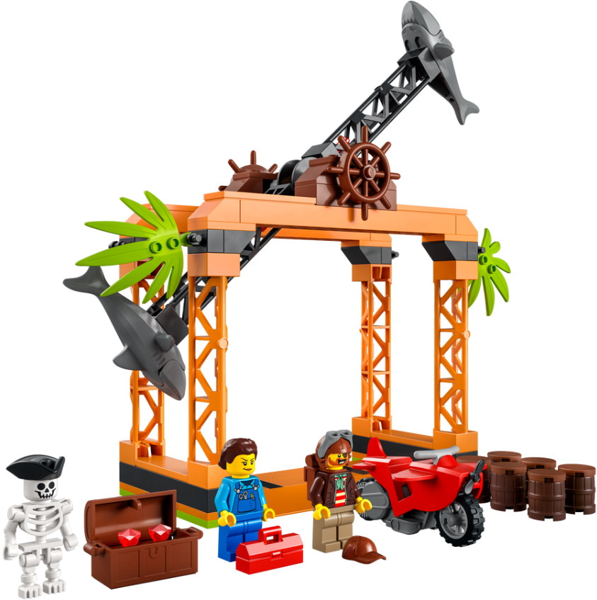 Конструктор Lego The Shark Attack Stunt Challenge 60342