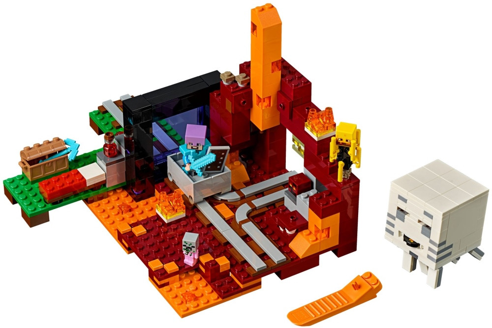 Конструктор Lego The Nether Portal 21143