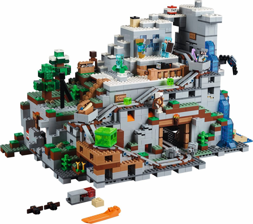 Конструктор Lego The Mountain Cave 21137