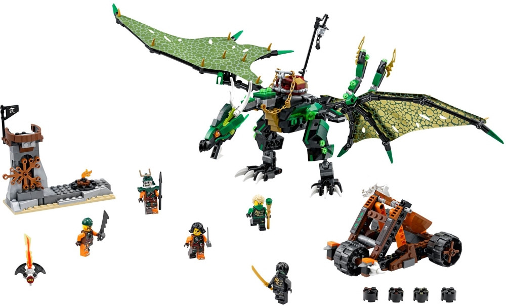 Конструктор Lego The Green NRG Dragon 70593