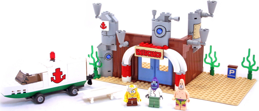 Конструктор Lego The Emergency Room 3832