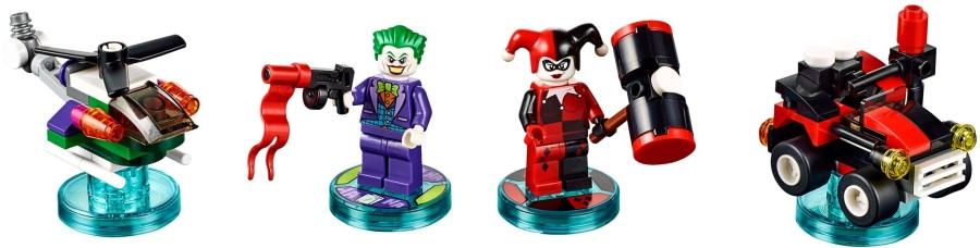 Конструктор Lego Team Pack Joker and Harley Quinn 71229