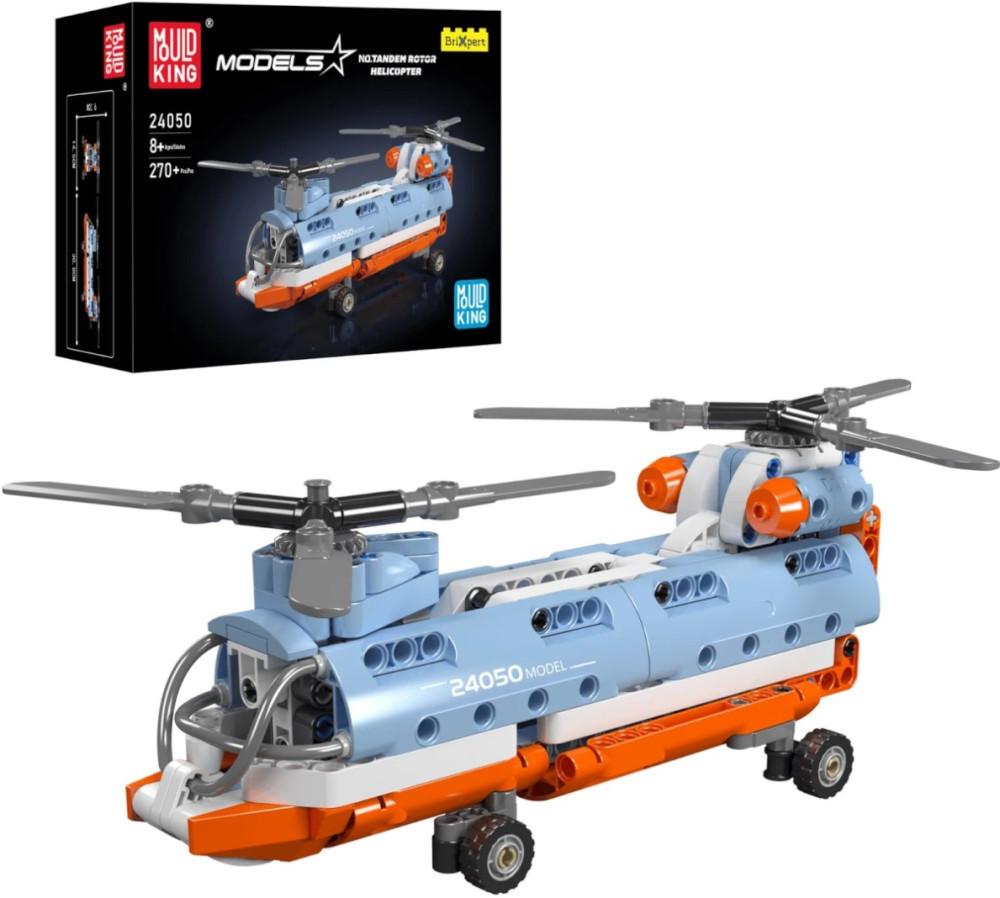 Конструктор Mould King Tandem Rotor Helicopter 24050