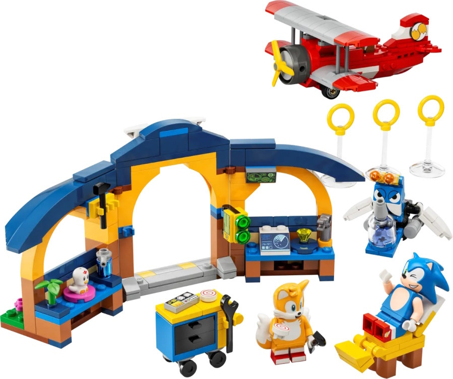 Конструктор Lego Tails Workshop and Tornado Plane 76991
