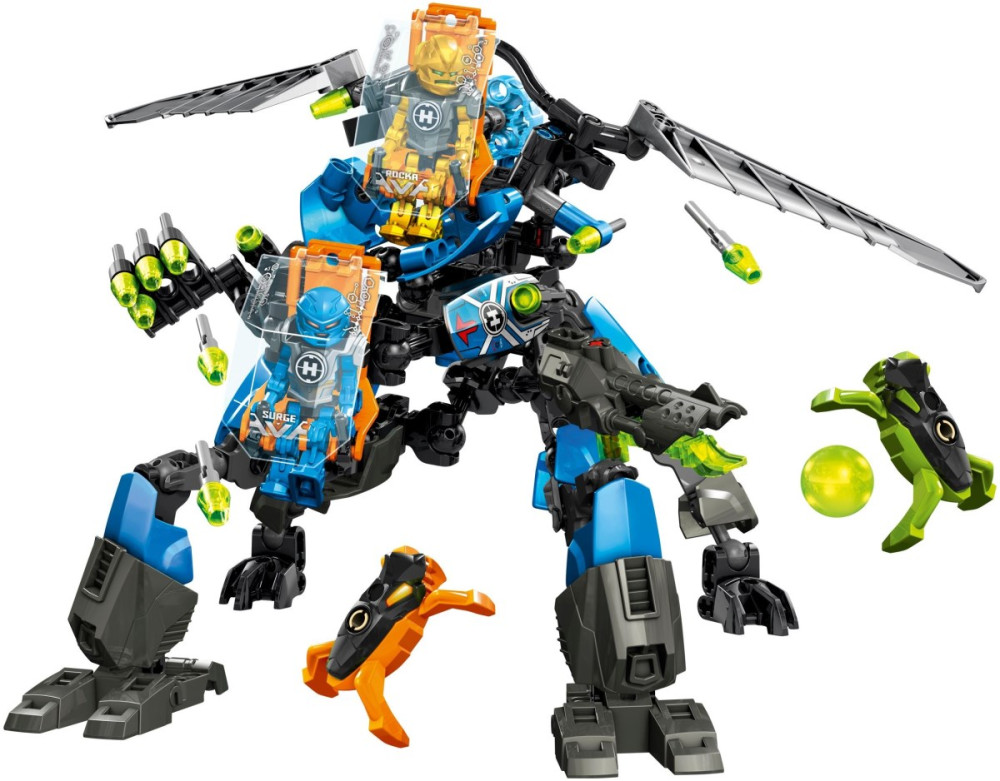 Конструктор Lego Surge and Rocka Combat Machine 44028