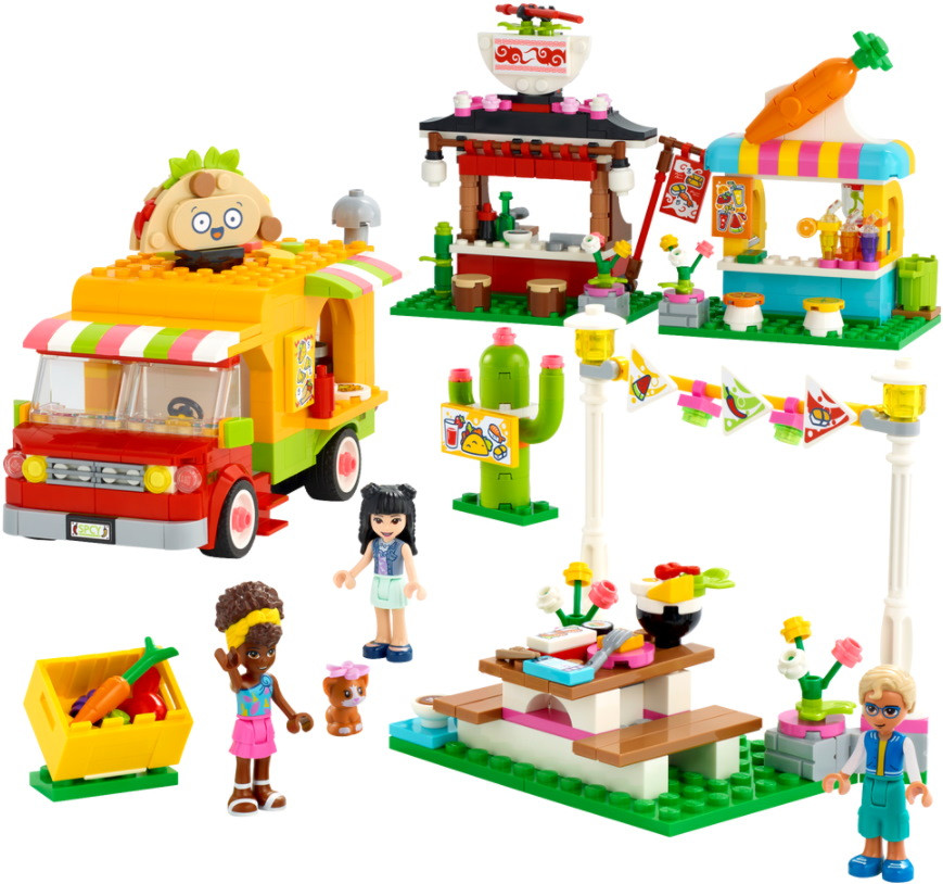 Конструктор Lego Street Food Market 41701