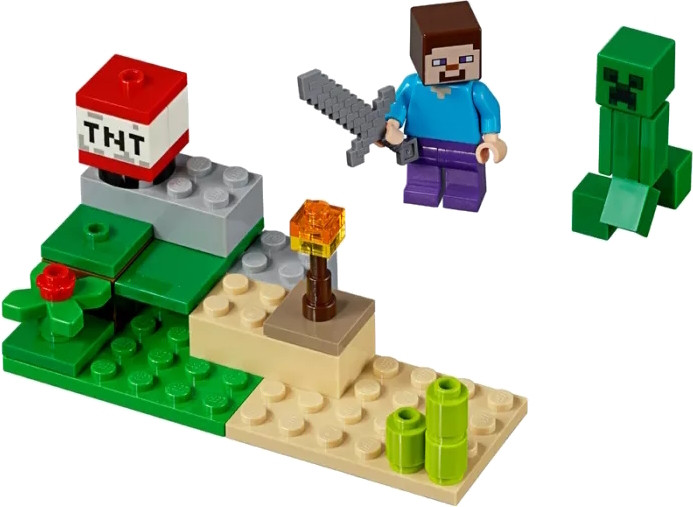 Конструктор Lego Steve and Creeper 30393
