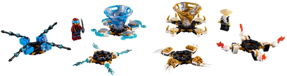 Конструктор Lego Spinjitzu Nya and Wu 70663