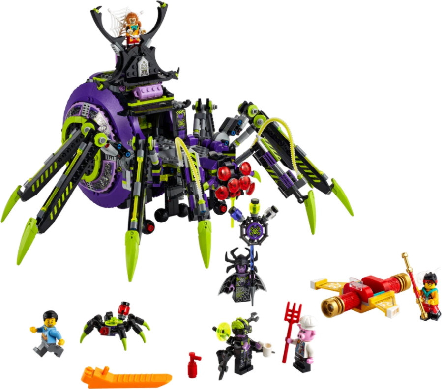 Конструктор Lego Spider Queens Arachnoid Base 80022