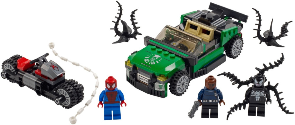 Конструктор Lego Spider-Man Spider-Cycle Chase 76004