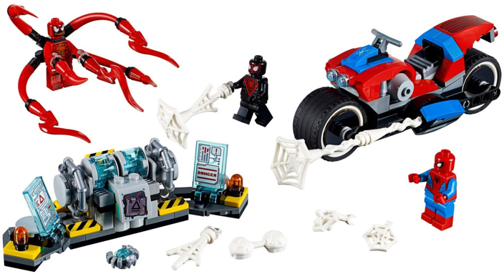 Конструктор Lego Spider-Man Bike Rescue 76113