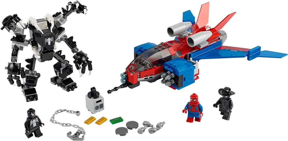 Конструктор Lego Spiderjet vs. Venom Mech 76150
