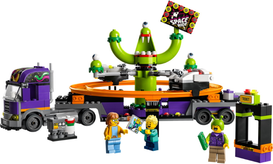 Конструктор Lego Space Ride Amusement Truck 60313