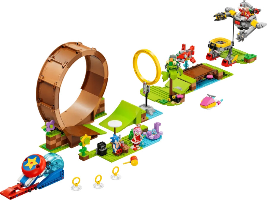 Конструктор Lego Sonics Green Hill Zone Loop Challenge 76994