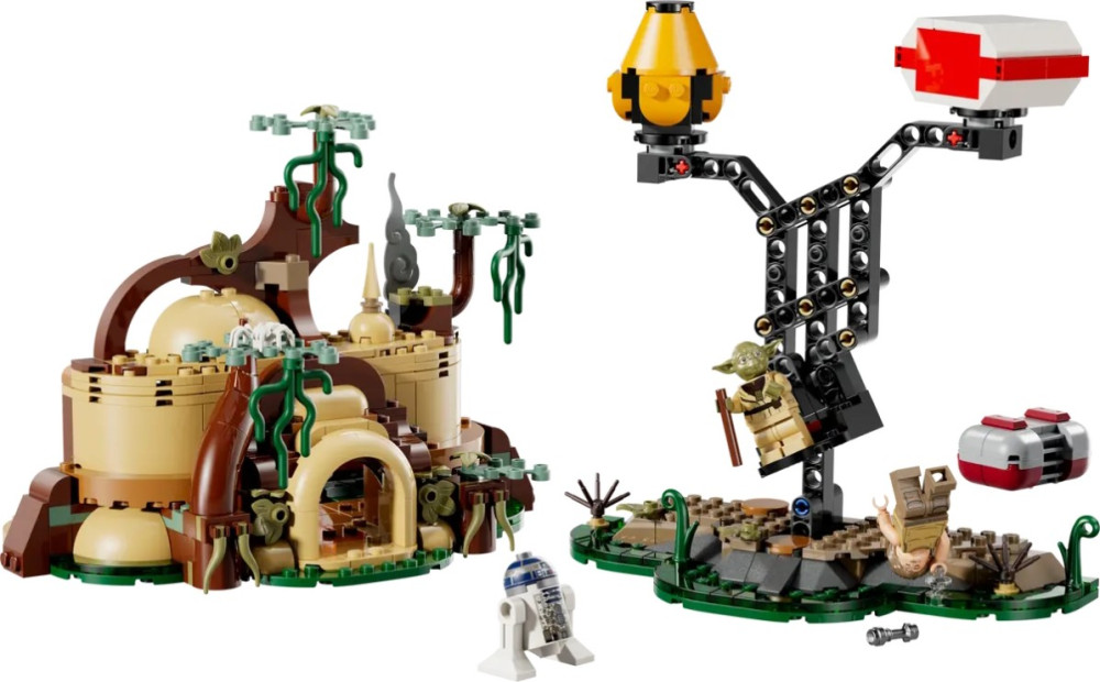 Конструктор Lego Smart Play Yodas Hut and Jedi Training 75422