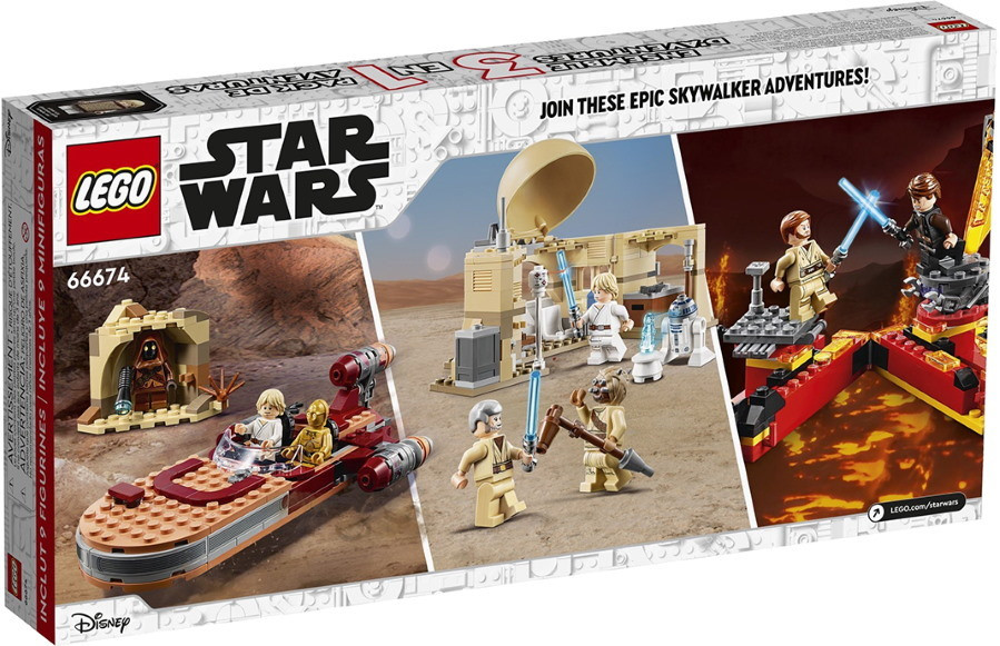 Конструктор Lego Skywalker Adventures Pack 66674