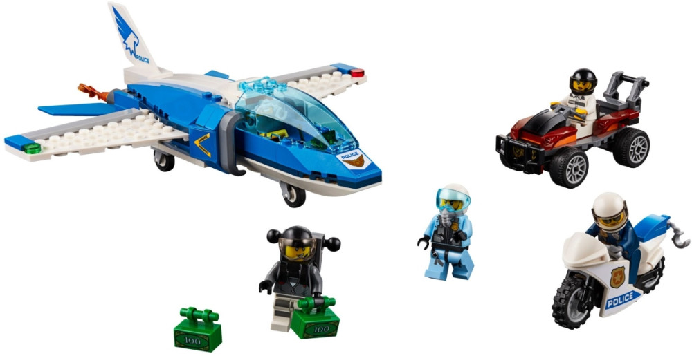Конструктор Lego Sky Police Parachute Arrest 60208